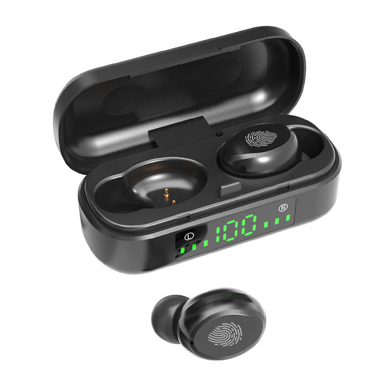 Fone de Ouvido Bluetooth com Display Digital