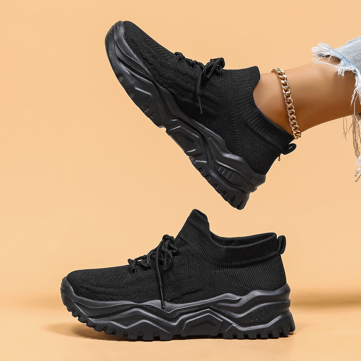 Tênis Feminino Plus Size – Confortável, Respirável e Estiloso